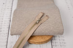 Lade das Bild in den Galerie-Viewer, Metall Reißverschluss (teilbar) 40 cm mittel beige