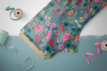 Lade das Bild in den Galerie-Viewer, Softshell Classic "Folksy Floral" groß 0,5 m