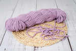Lade das Bild in den Galerie-Viewer, Baumwollkordel rund 5mm flieder