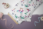 Lade das Bild in den Galerie-Viewer, Lycra "Rainbow Whales" dotty 0,5 m