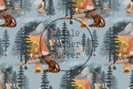 Lade das Bild in den Galerie-Viewer, Premium BIO French Terry "Campers have s'more fun" 0,5 m