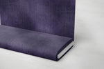 Lade das Bild in den Galerie-Viewer, Premium BIO French Terry "Jeansoptik" dark purple 0,5 m