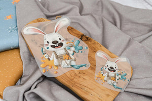 Bügelbild "Kleiner Künstler Collection" Hase