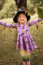 Lade das Bild in den Galerie-Viewer, Supersoft Premium BIO French Terry &quot;Magic Kitty&quot; klein 0,5 m
