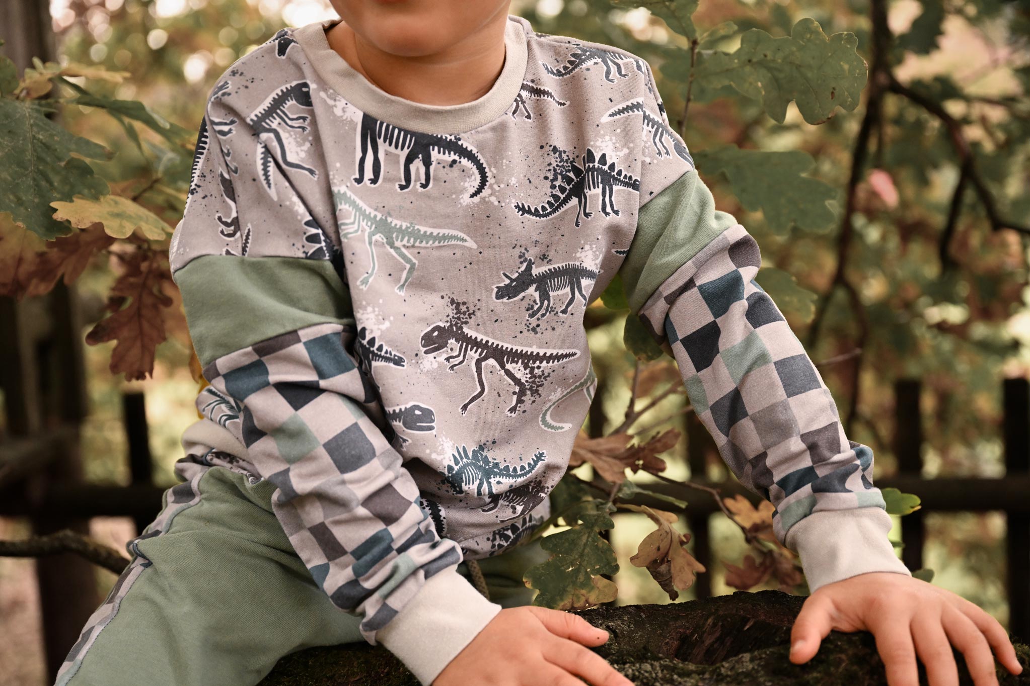 Supersoft Premium BIO French Terry "Fossilien" mittel 0,5 m