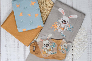 Bügelbild "Kleiner Künstler Collection" Hase