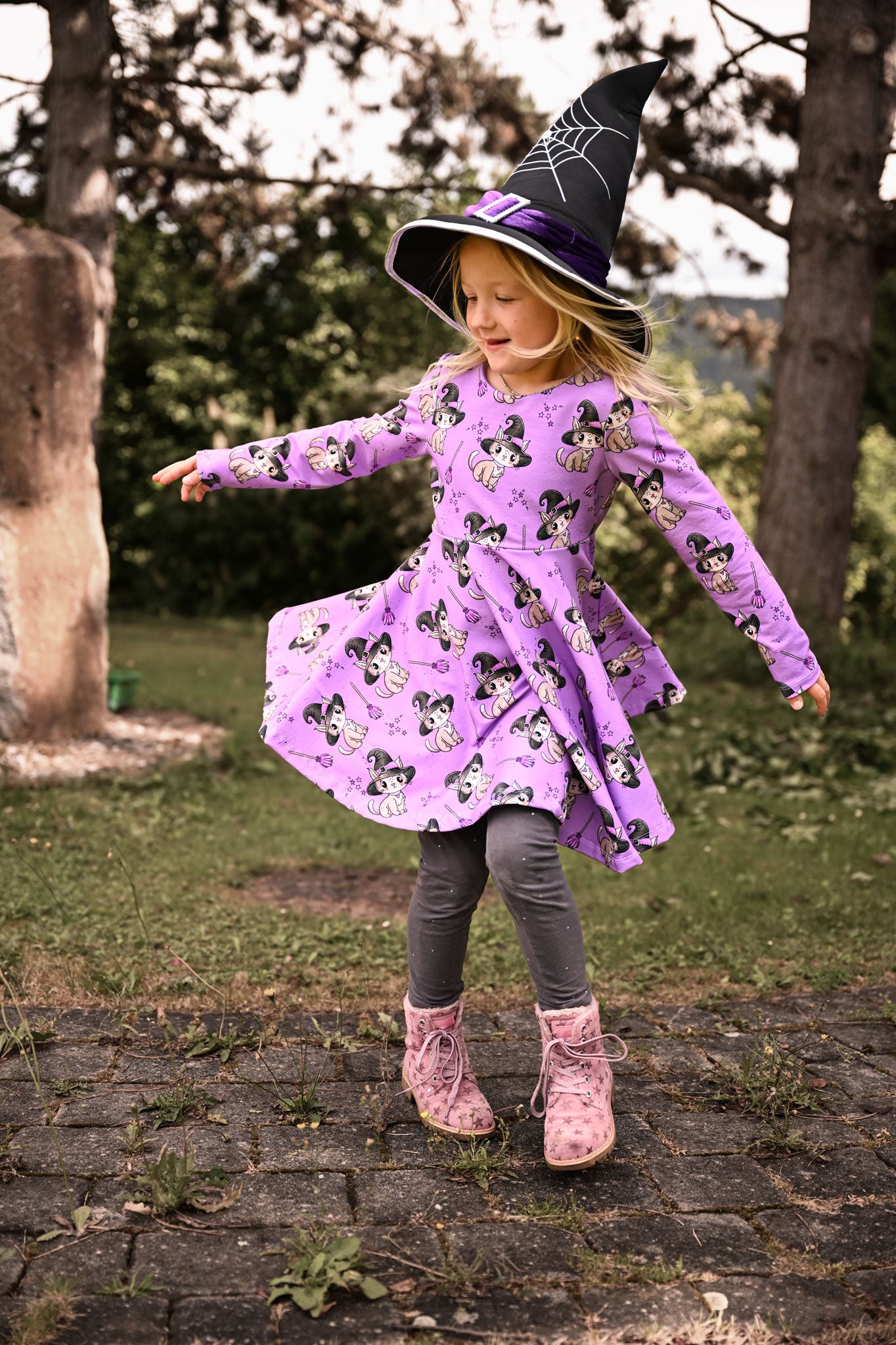 Supersoft Premium BIO French Terry "Magic Kitty" klein 0,5 m