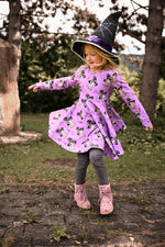 Lade das Bild in den Galerie-Viewer, Supersoft Premium BIO French Terry &quot;Magic Kitty&quot; klein 0,5 m
