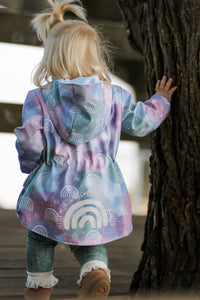 Softshell Classic "Chalkbows" cotton candy weiß 0,5m Lager