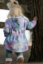 Lade das Bild in den Galerie-Viewer, Softshell LIGHT &quot;Chalkbows&quot; cotton candy bunt 0,5 m

