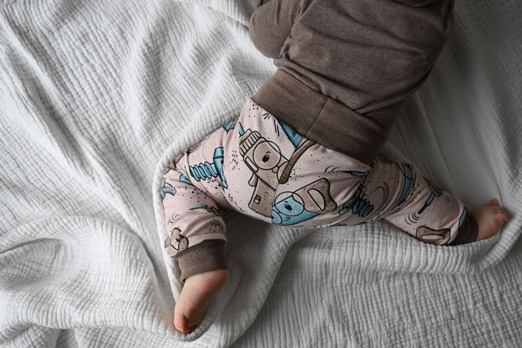Supersoft Premium French Terry "Werkzeugkoffer" groß 0,5 m