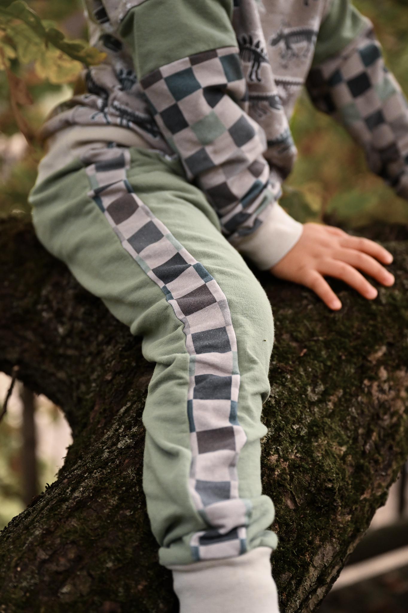 Supersoft Premium BIO French Terry "Fossilien" mittel 0,5 m