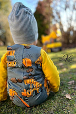 Lade das Bild in den Galerie-Viewer, Supersoft Premium BIO French Terry &quot;Mobile Team&quot; groß 0,7 m Rest
