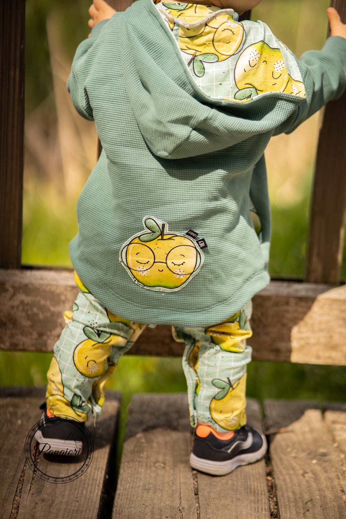 Supersoft Premium BIO Jersey "Äpfelchen" groß 0,5 m