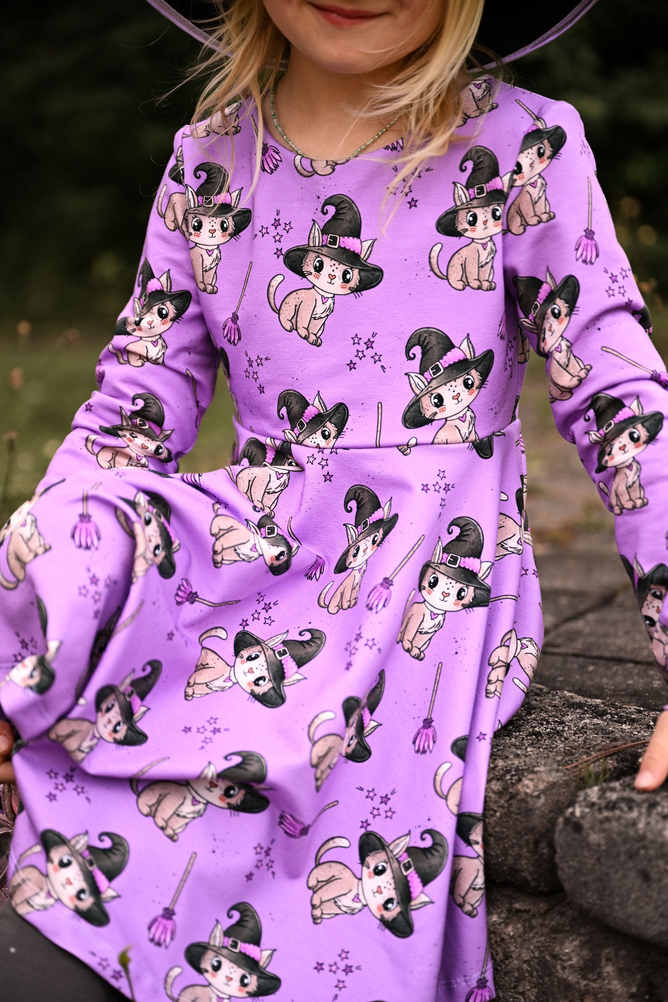 Supersoft Premium BIO French Terry "Magic Kitty" klein 0,5 m