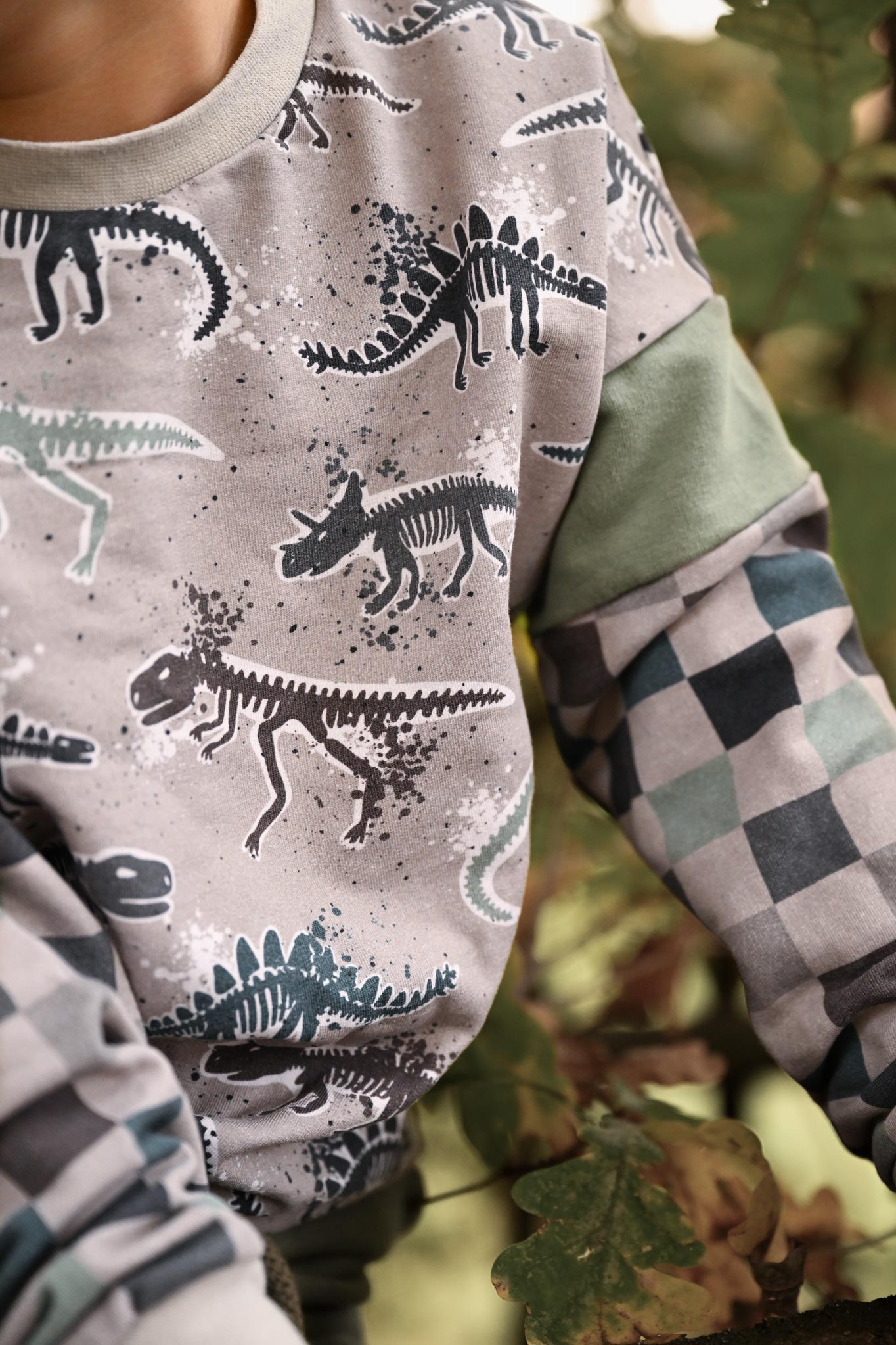 Supersoft Premium BIO French Terry "Fossilien" mittel 0,5 m