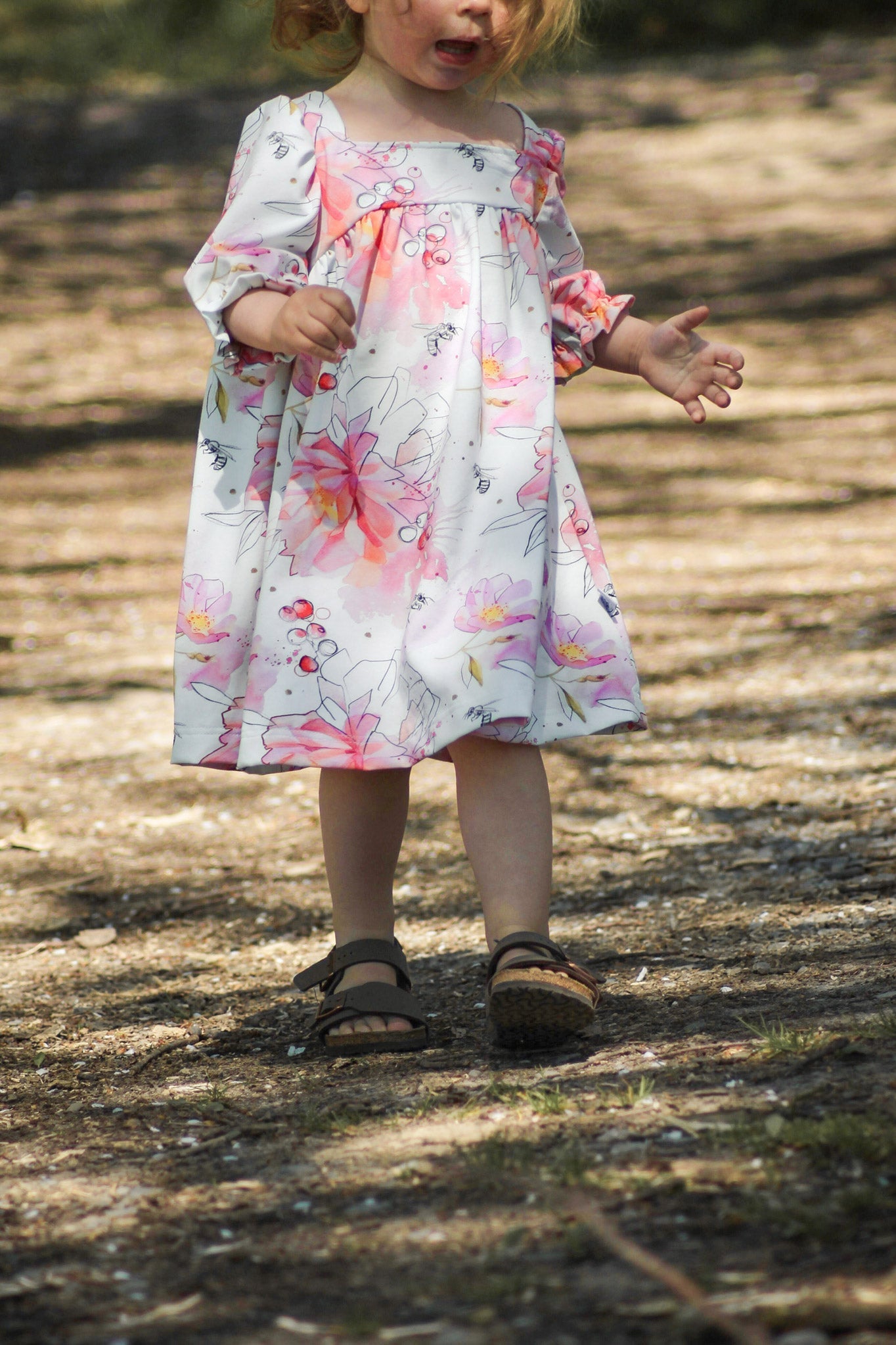 Frottee Jersey "Jules Flowers" 0,5 m