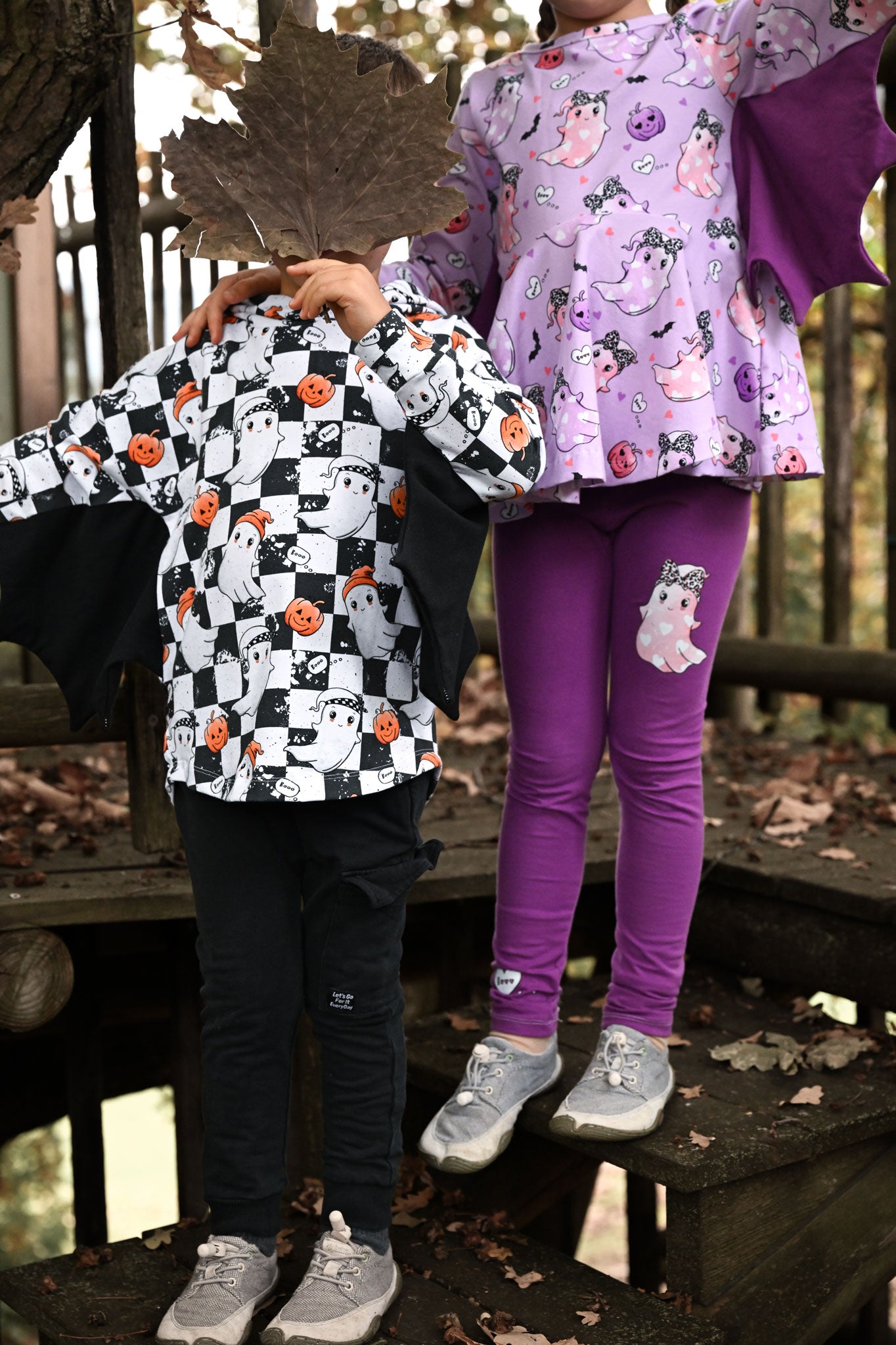 Supersoft Premium BIO Jersey "Spooky Fun" Girl klein 0,5 m