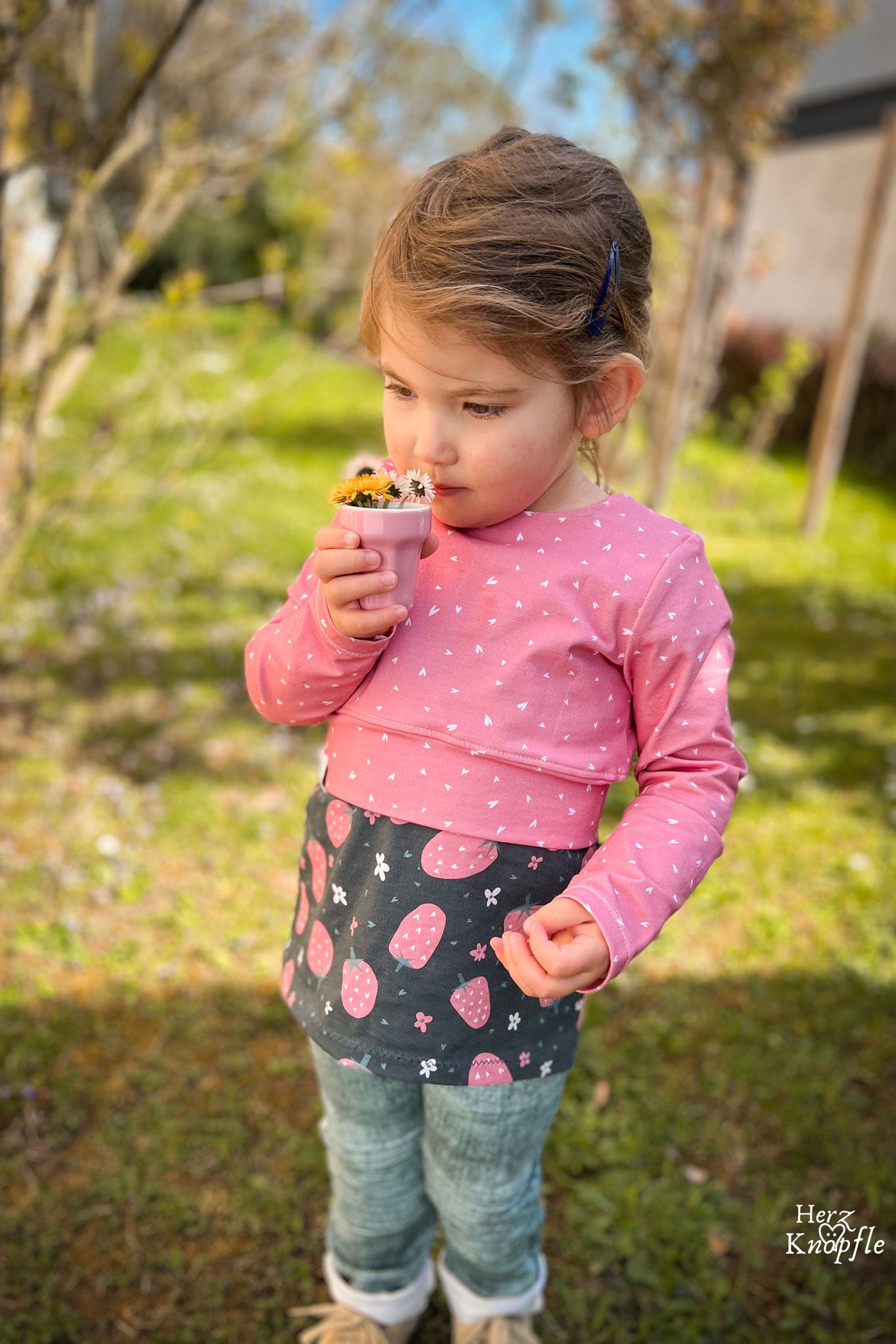 Premium BIO Jersey "Strawberry Patch" 0,5 m