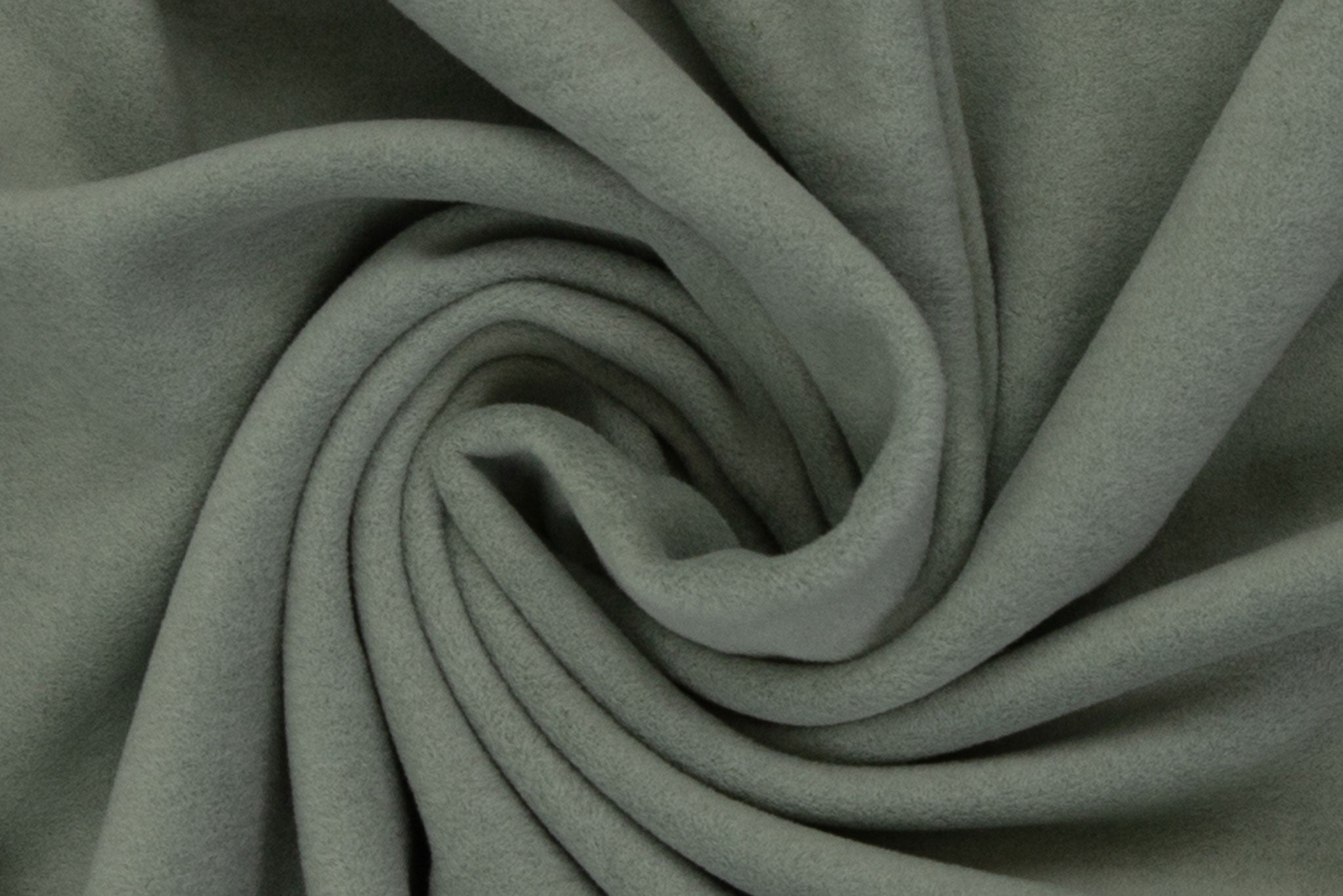 Baumwollfleece Eukalyptus 0,1 m ABVERKAUF