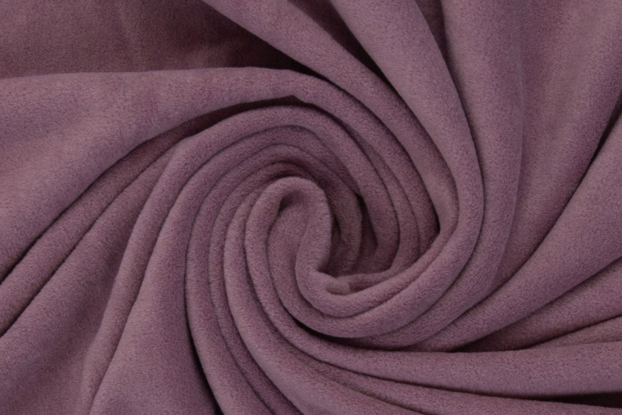 Baumwollfleece Mauve 0,1 m ABVERKAUF