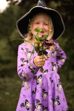 Lade das Bild in den Galerie-Viewer, Supersoft Premium BIO French Terry &quot;Magic Kitty&quot; klein 0,5 m
