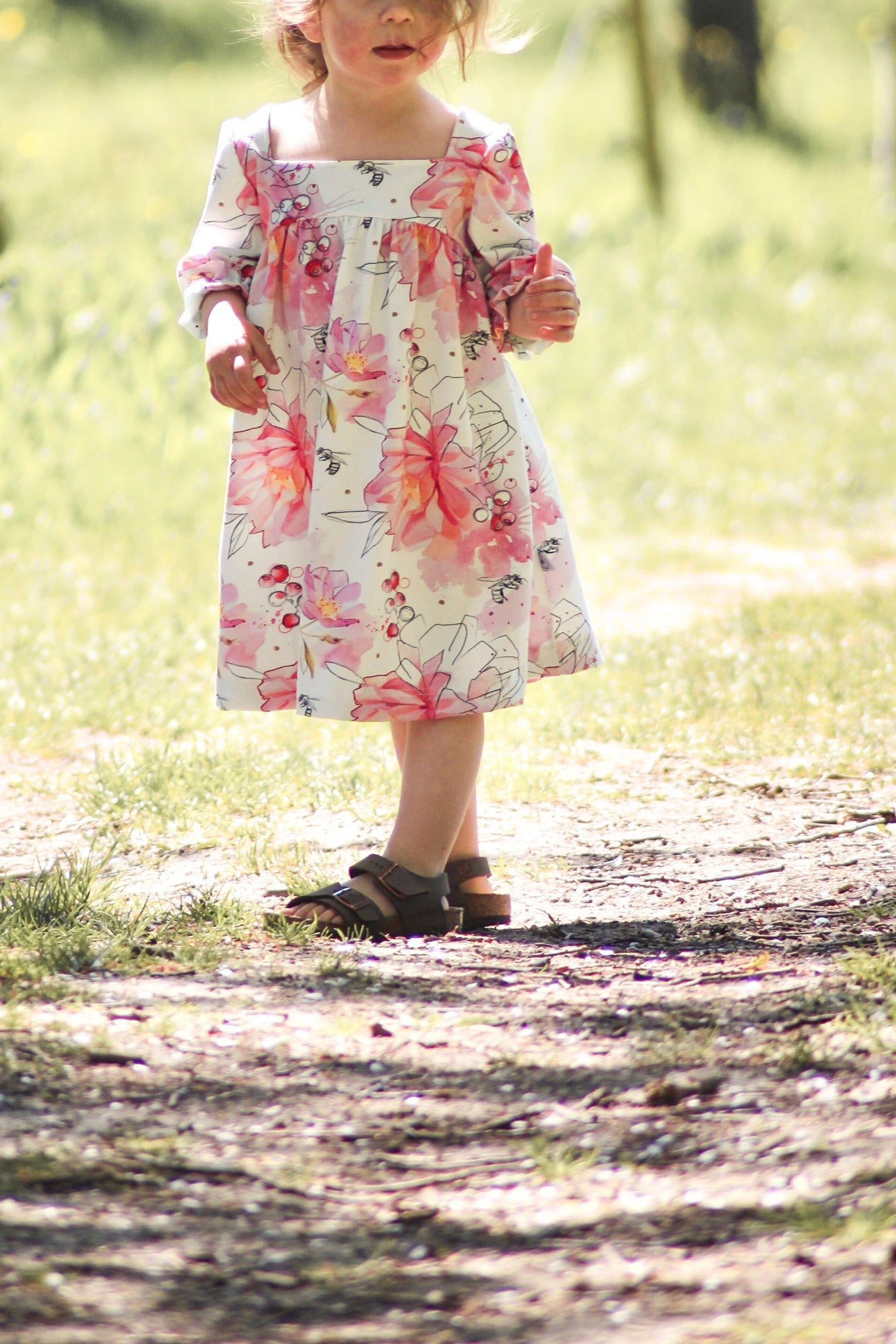 Frottee Jersey "Jules Flowers" 0,5 m