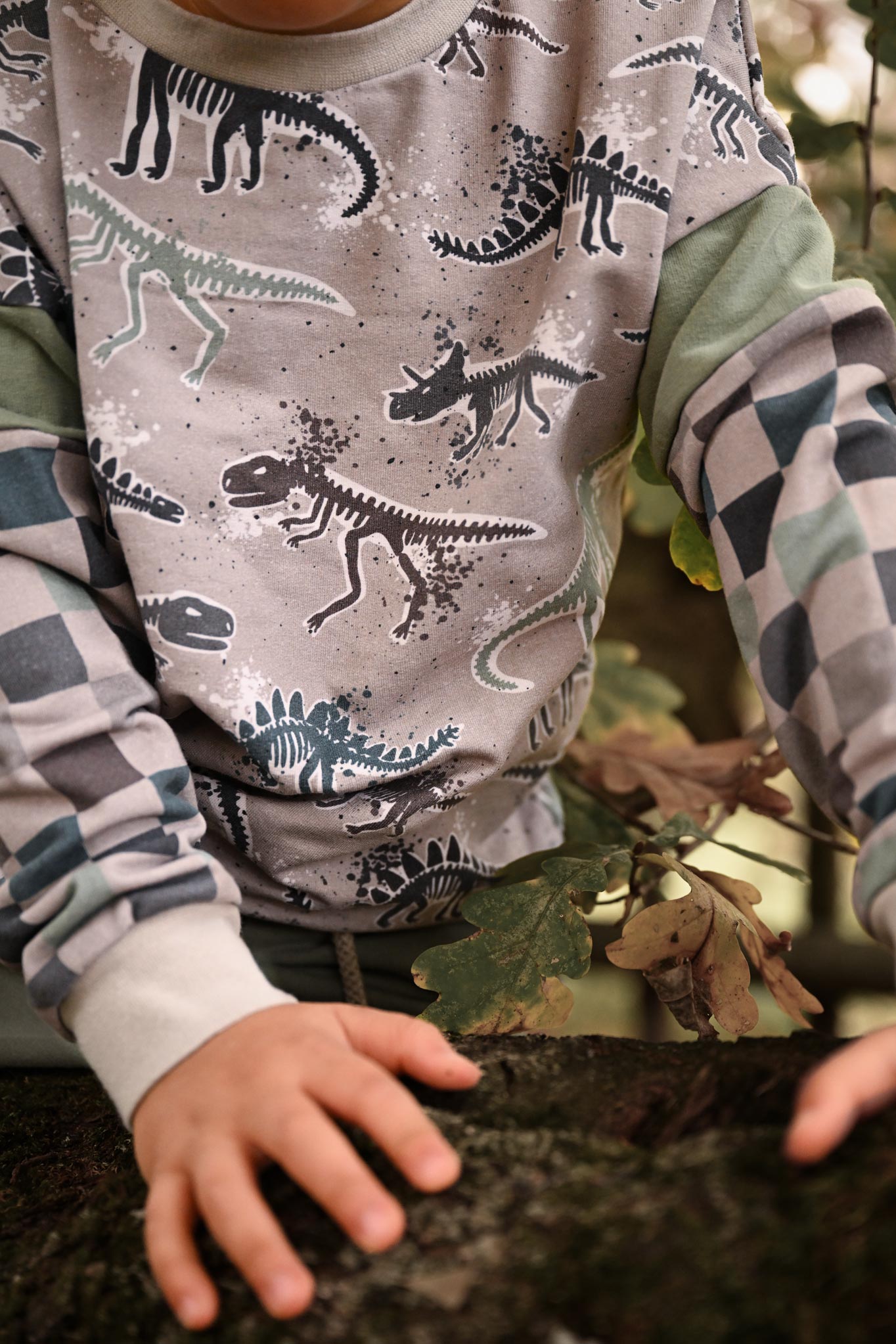 Supersoft Premium BIO French Terry "Fossilien" mittel 0,5 m