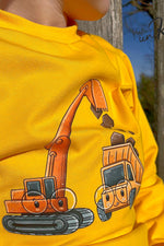 Lade das Bild in den Galerie-Viewer, Supersoft Premium BIO French Terry &quot;Mobile Team&quot; groß 0,7 m Rest
