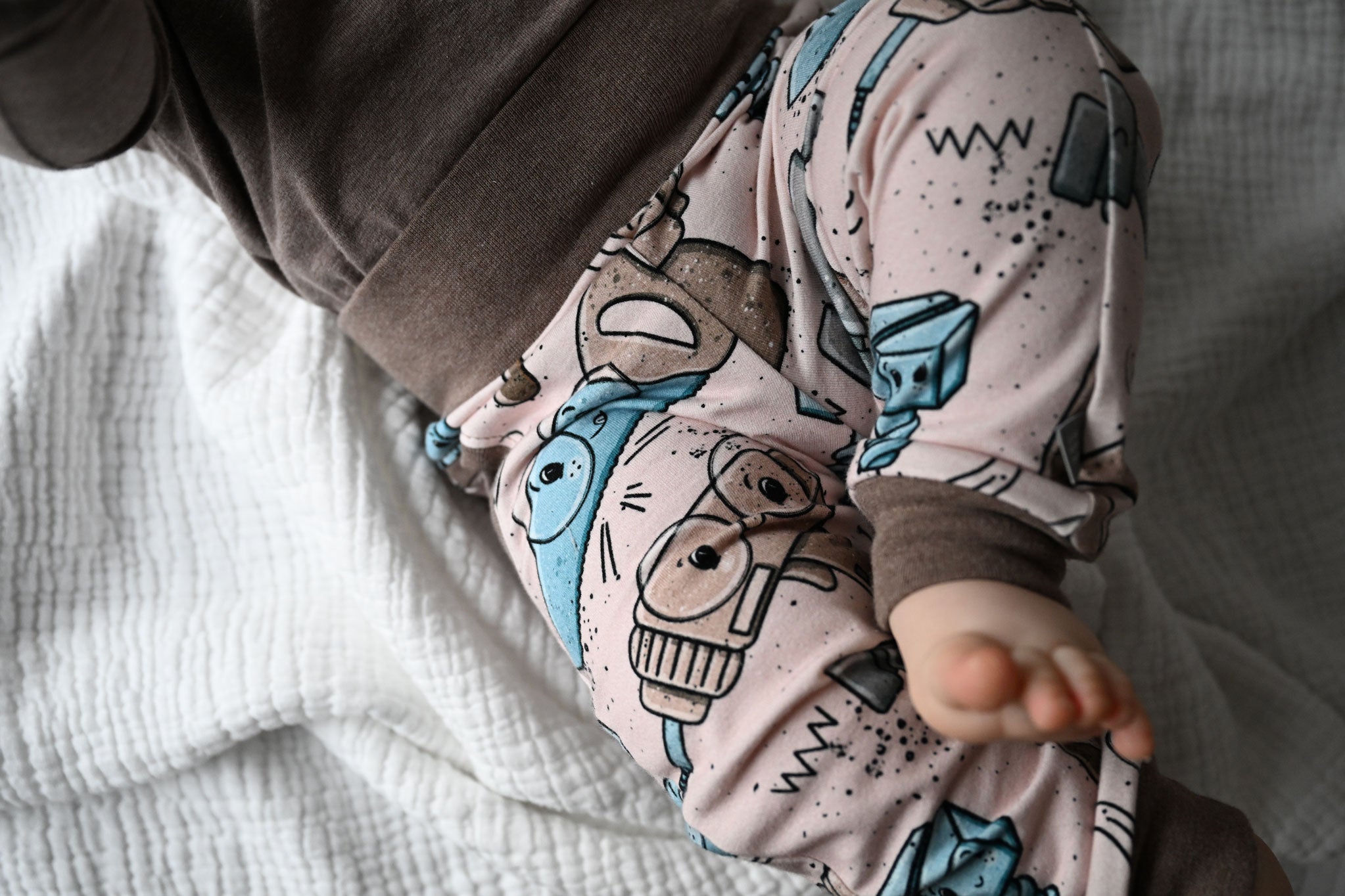 Supersoft Premium French Terry "Werkzeugkoffer" groß 0,5 m