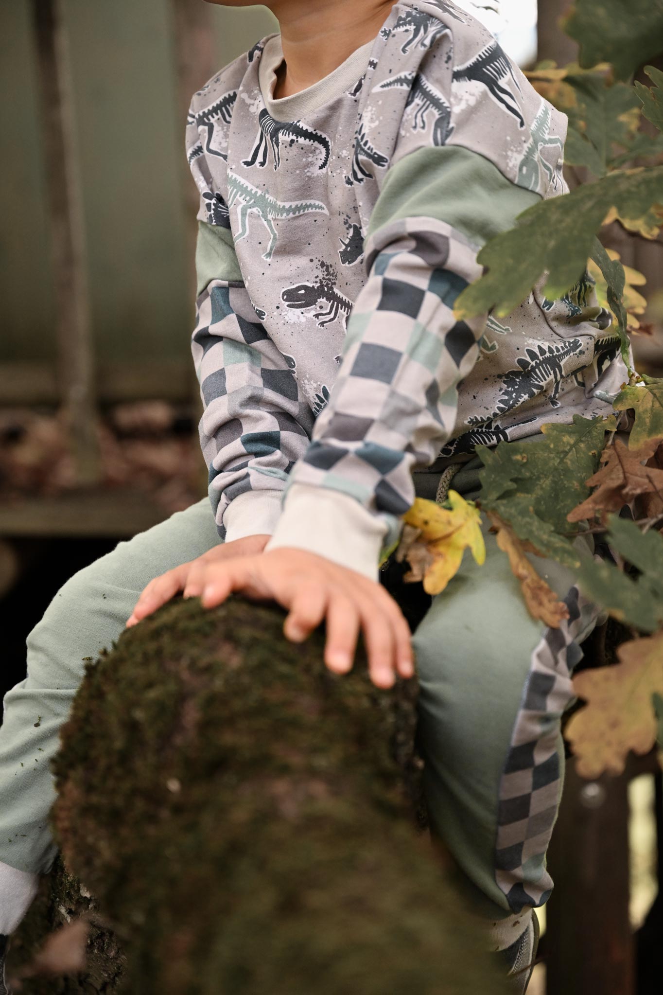 Supersoft Premium BIO French Terry "Fossilien" mittel 0,5 m