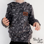 Lade das Bild in den Galerie-Viewer, Premium Wintersweat &quot;Kreidezeit&quot; T-Rex 0,5 m
