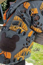 Lade das Bild in den Galerie-Viewer, Supersoft Premium BIO French Terry &quot;Mobile Team&quot; groß 0,7 m Rest
