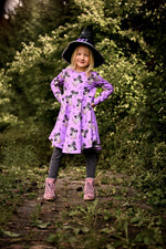 Lade das Bild in den Galerie-Viewer, Supersoft Premium BIO French Terry &quot;Magic Kitty&quot; klein 0,5 m
