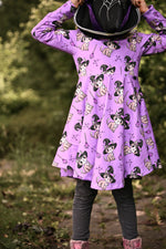 Lade das Bild in den Galerie-Viewer, Supersoft Premium BIO French Terry &quot;Magic Kitty&quot; klein 0,5 m
