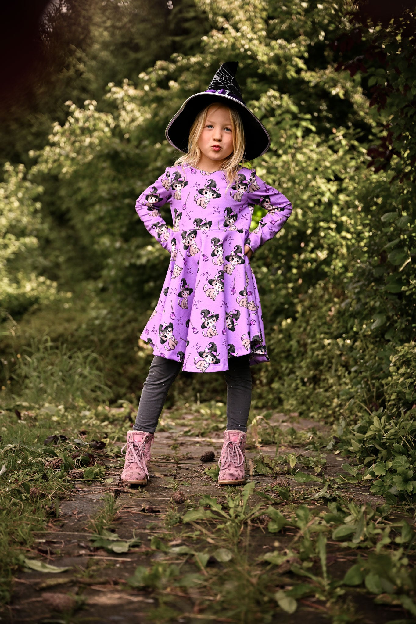 Supersoft Premium BIO French Terry "Magic Kitty" klein 0,5 m