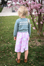 Lade das Bild in den Galerie-Viewer, Frottee Jersey &quot;Zahnfee&quot; dusky blue 0,5 m Lager
