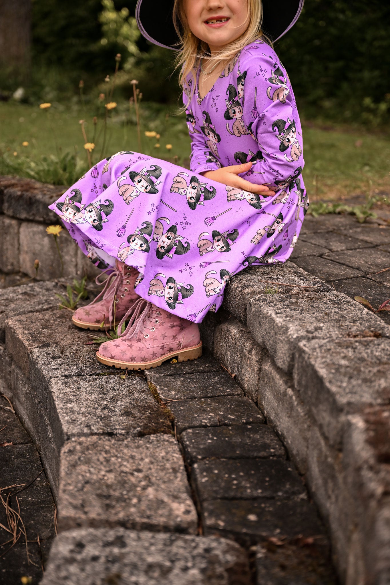 Supersoft Premium BIO French Terry "Magic Kitty" klein 0,5 m