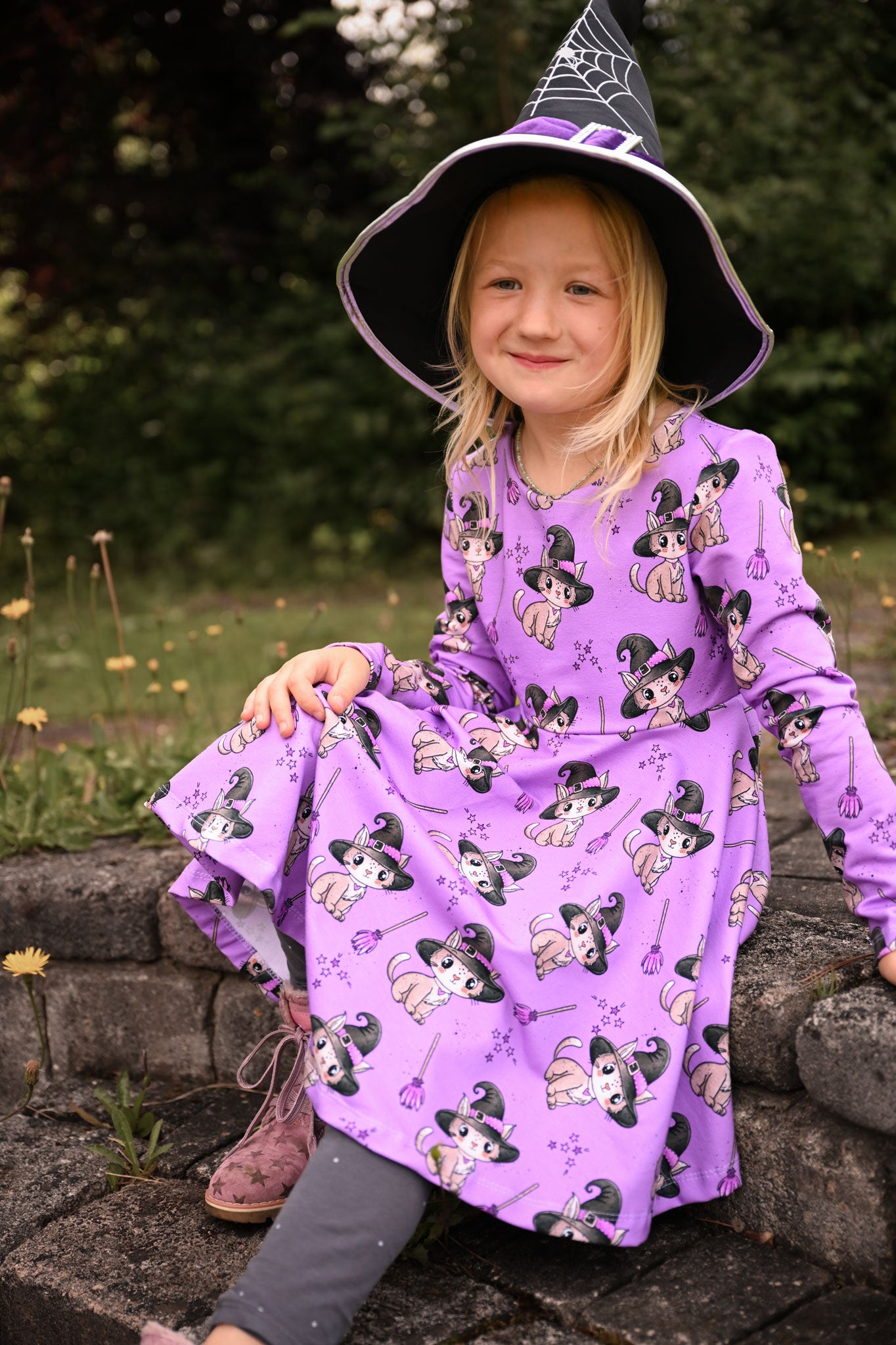 Supersoft Premium BIO French Terry "Magic Kitty" klein 0,5 m