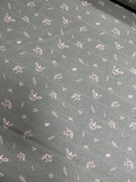 Lade das Bild in den Galerie-Viewer, Supersoft Premium French Terry &quot;Einhorn Hase&quot; Kombi 0,5 m B-Ware
