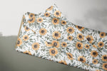 Lade das Bild in den Galerie-Viewer, Supersoft Premium Jersey &quot;Sonnenblumen&quot; Dots 0,5 m
