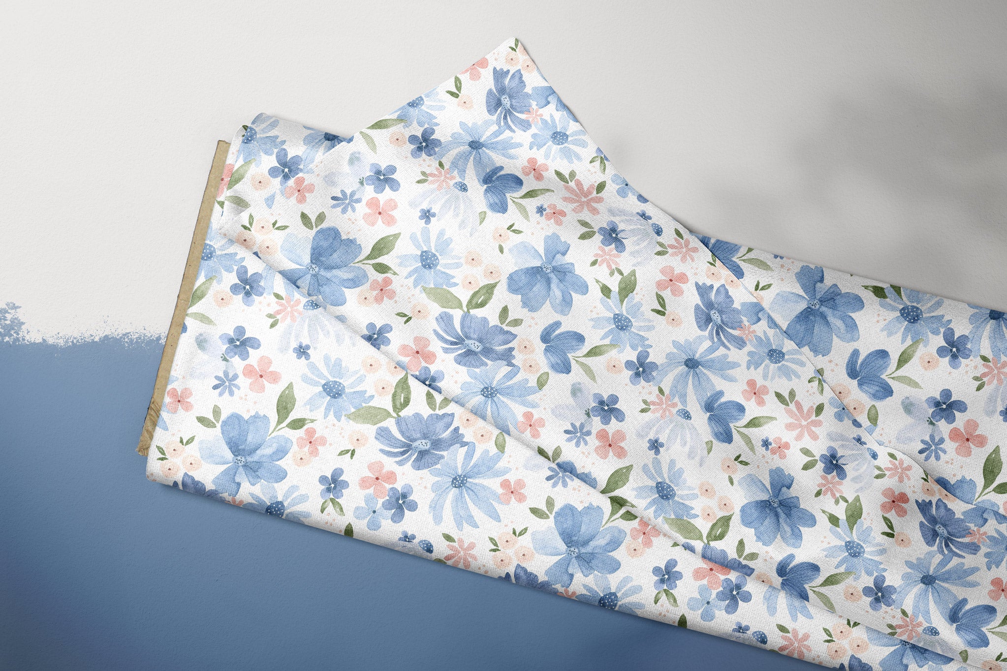 Supersoft Premium Jersey "Tender Flowers" Spring 0,5 m