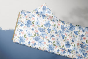 Supersoft Premium Jersey "Tender Flowers" Spring 0,5 m