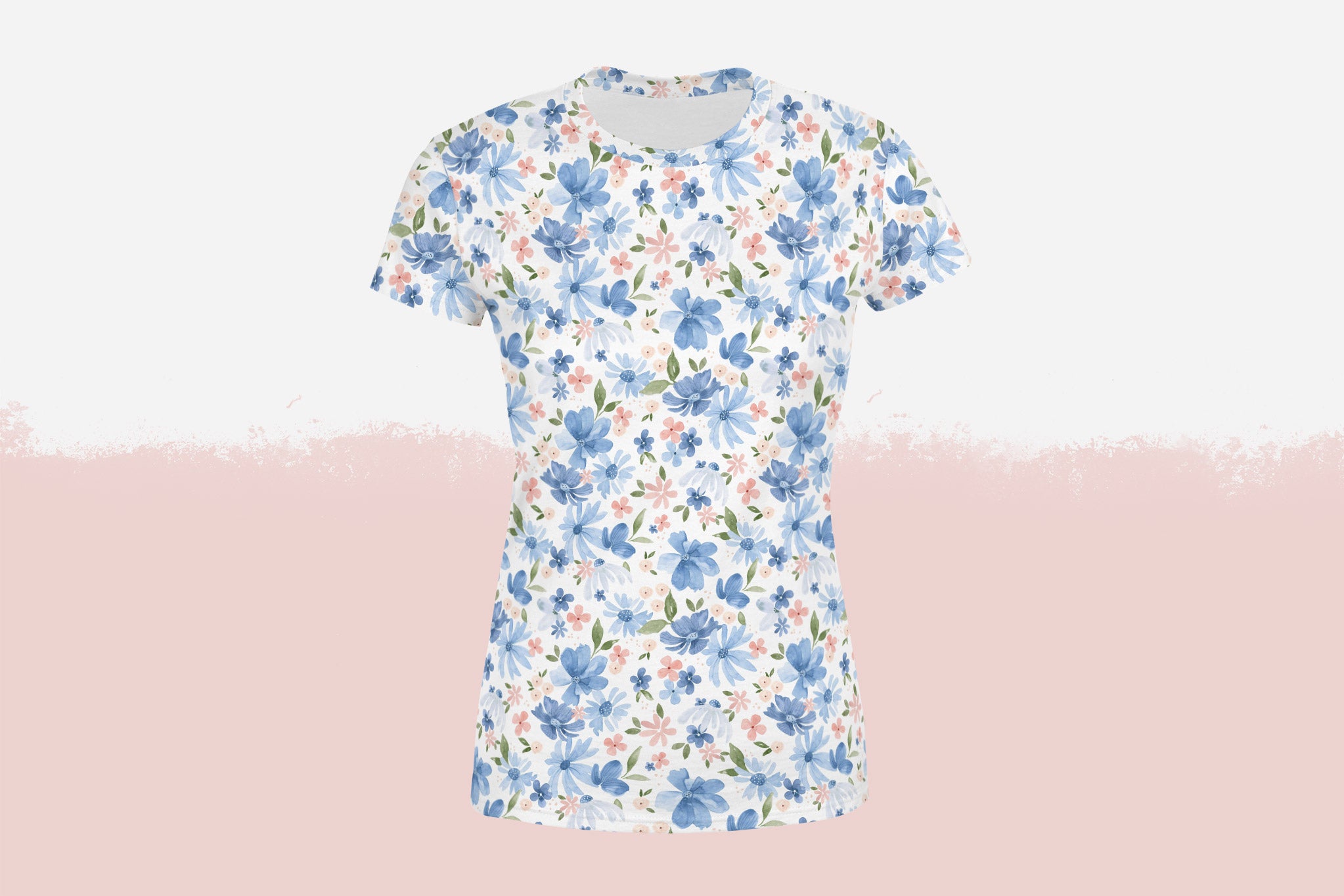 Supersoft Premium Jersey "Tender Flowers" Spring 0,5 m