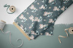 Lade das Bild in den Galerie-Viewer, Lycra &quot;Coral Cat&quot; Seagreen klein 0,5 m Lager
