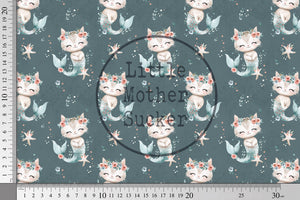 Lycra "Coral Cat" Seagreen klein 0,5 m Lager