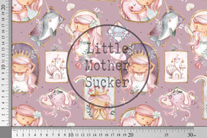 Supersoft Premium Jersey "Swirlyglade" Lilac 0,5 m