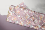 Lade das Bild in den Galerie-Viewer, Supersoft Premium Jersey &quot;Swirlyglade&quot; Lilac 0,5 m
