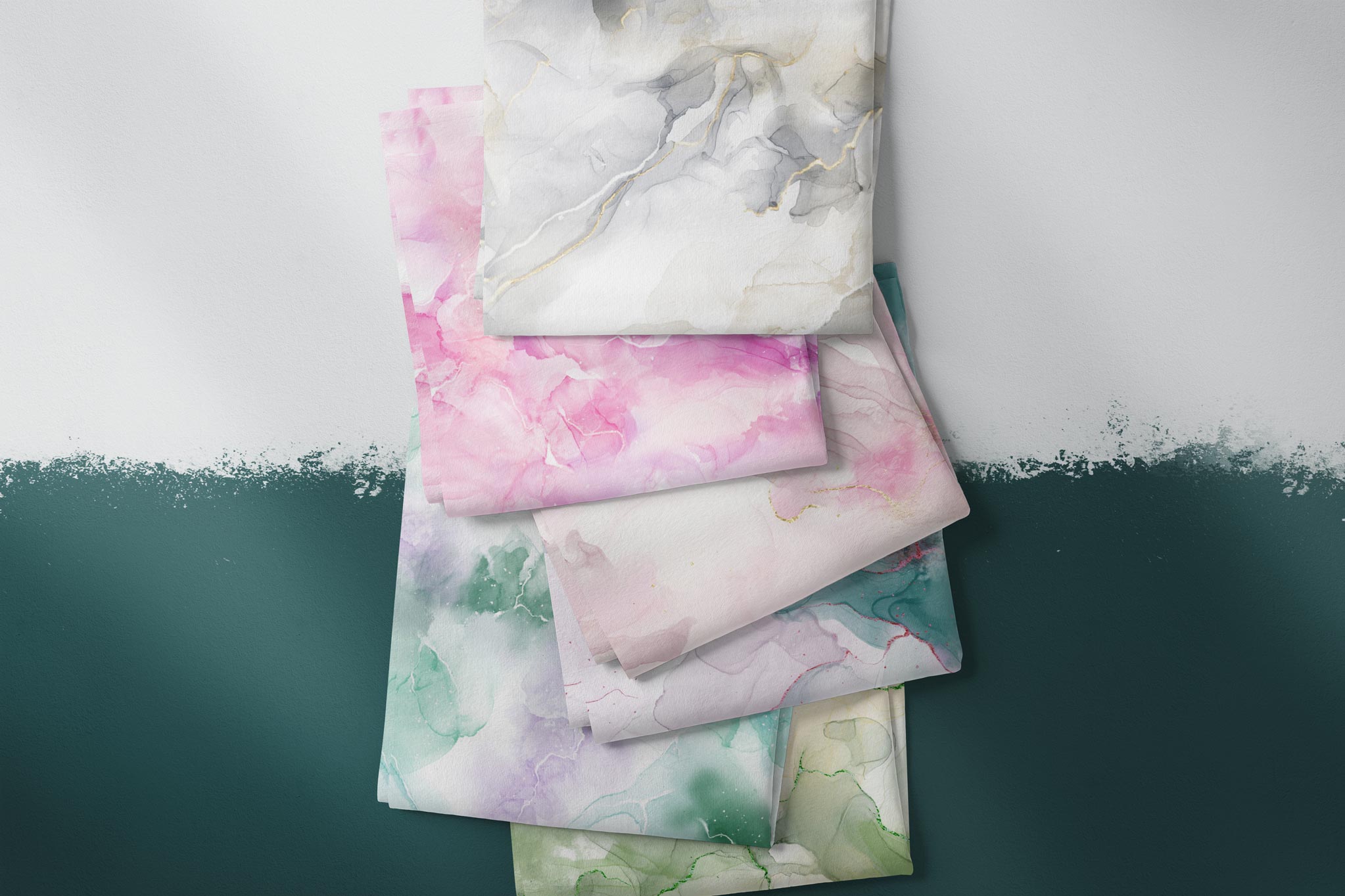 Premium Wintersweat "Marble" diamond 0,5 m