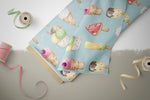 Lade das Bild in den Galerie-Viewer, Frottee Jersey &quot;Happy Ice Cream&quot; COLLECTION 0,5 m Lager
